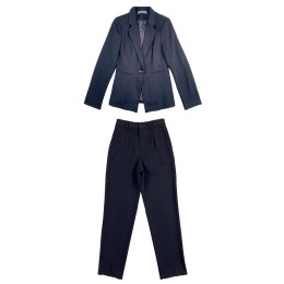 大量訂做黑色女西裝套裝   個人設計單排一粒鈕  面試西裝  旅行社制服 金融  女西裝供應商 SKLS107 大量訂做黑色女西裝套裝   個人設計單排一粒鈕  面試西裝  旅行社制服 金融  女西裝供應商 SKLS107